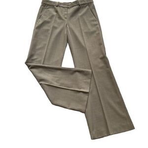 Theory Wool Blend‎ Pleated Wide Leg Trousers Size 4